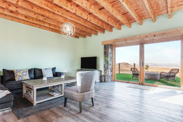 Lving Room View Villa Tranquila Villaverde Fuerteventura