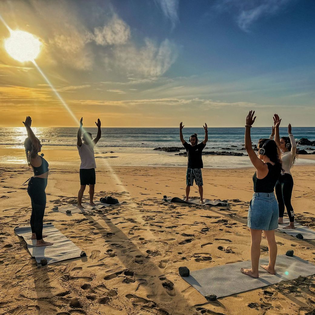 Sunset Yoga Session El Cotillo