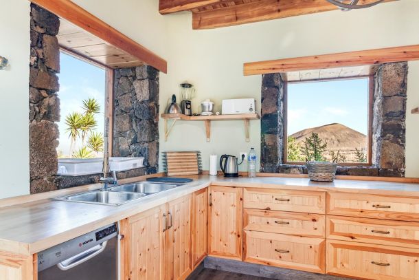 Kitchen Villa Tranquila Villaverde Fuerteventura