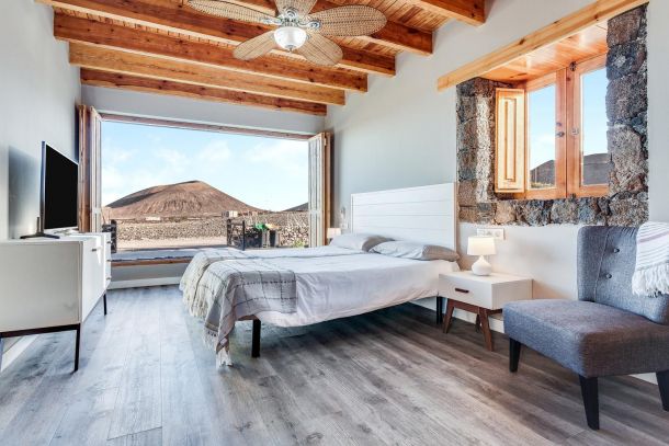 Bedroom Villa Tranquila Villaverde Fuerteventura