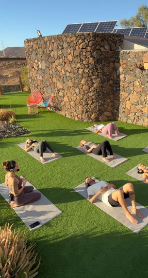 Morning Yoga Villa Tranquila Villaverde Fuerteventura