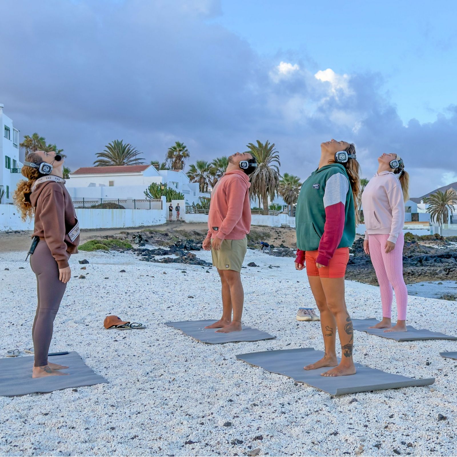Beach Sunrise Yoga Corralejo 